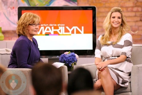 Ivanka Trump at the Marilyn Denis Show