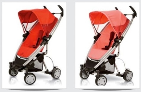 quinny zapp xtra red and pink