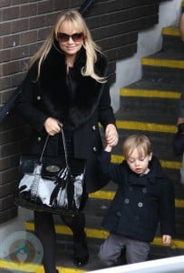 Emma Bunton and son Beau