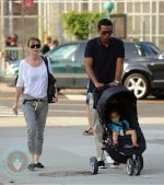 Ellen Pompeo and Chris Ivery with daughter Stella Luna