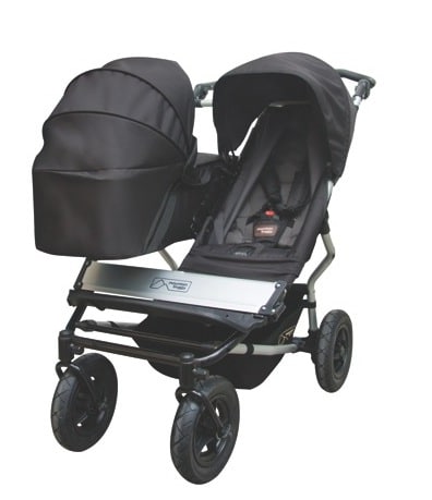 Mountain Buggy Duet with 1 carrycot