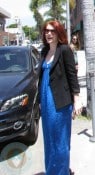 A pregnant Bryce Dallas Howard at the salon