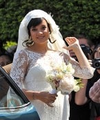 Lily Allen at her wedding