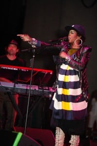 Lauryn Hill performs at Chene Park in Detroit