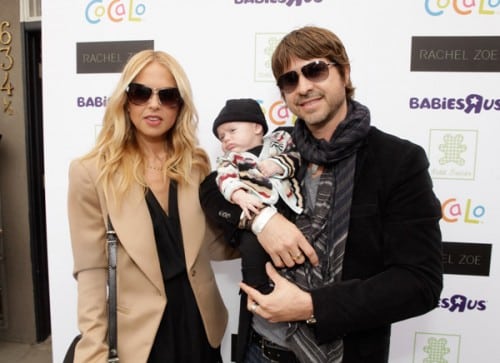 Rachel Zoe, Rodger Berman and son Skyler Morrison Berman