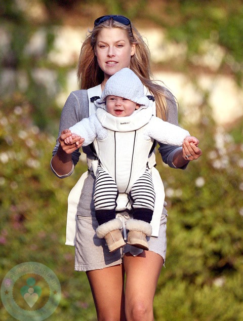 Ali Larter with son Theodore