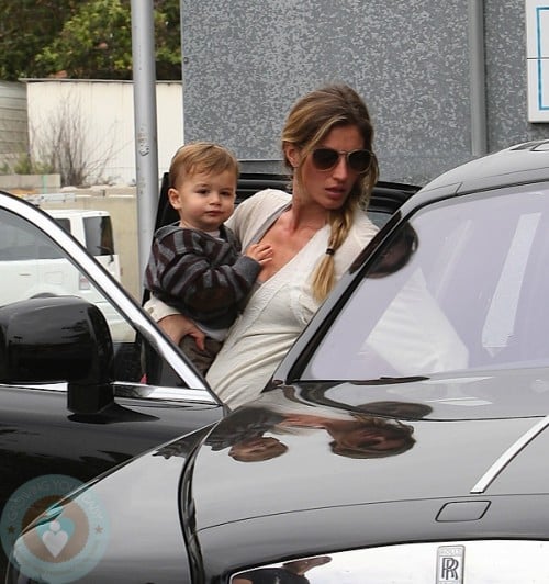 Gisele Bundchen with son Ben