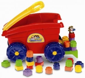 Photo of recalled Fisher-Price Little People Builders' Load 'n Go Wagon