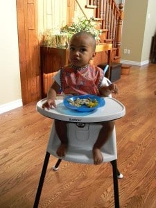 Babybjorn highchair In Use