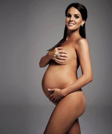Danielle Lloyd pregnant in Closer Magazine