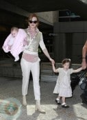 Nicole Kidman with daughter Sunday Rose and Faith Margaret