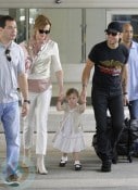 Nicole Kidman and Keith Urban with daughter Sunday Rose