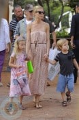 Gwyneth Paltrow with children Apple & Moses Martin