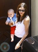 Miranda Kerr and son Flynn Bloom