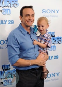 Hank Azaria with son  Hal