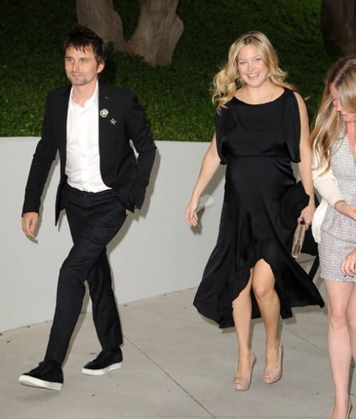 Matt Bellamy with Kate Hudson