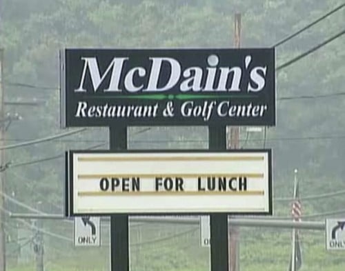 McDain's Restaurant in Pa