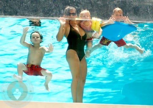 Lynne Spears With Sean Preston, Jayden James and Maddie