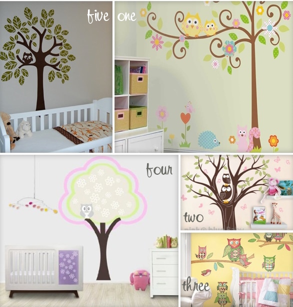 Owl Wall Decals