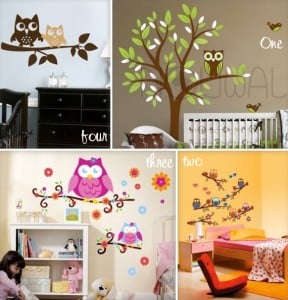 Owl Wall Decals