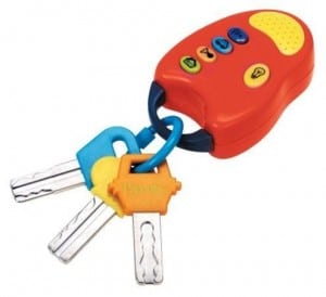 metal baby keys