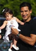 Mario Lopez with his daughter Gia