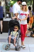 Naomi Watts and with son Samuel