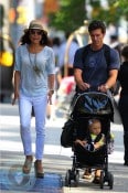 Bethenny Frankle with husband Jason and daughter Bryn Hoppy