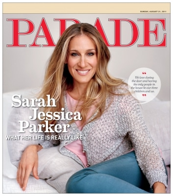 Sarah Jessica Parker covers Parade Magazine