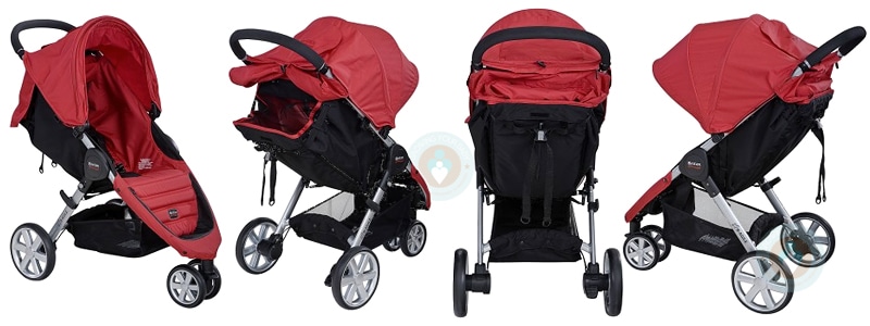 britax b agile 4 wheel