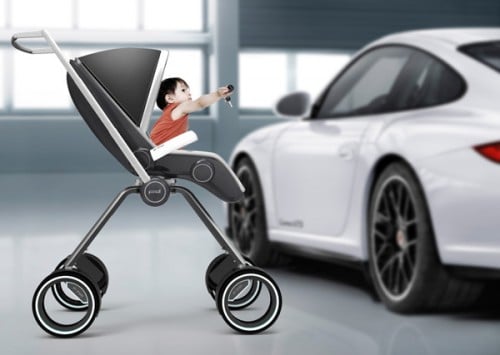 Artist Rendering of Porche P’4911 stroller