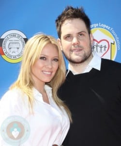 Hilary Duff and Mike Comrie