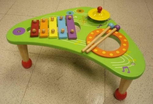 Image of recalled Battat Musical Wooden Table Toys