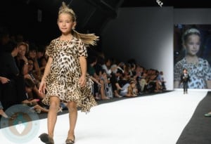 Fashion Kids for Children in Crisis show in Milan 2011