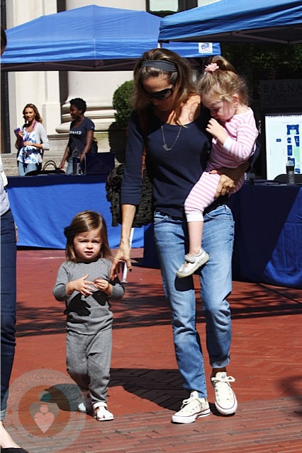 Sarah Jessica Parker with daughter Marion and Tabitha