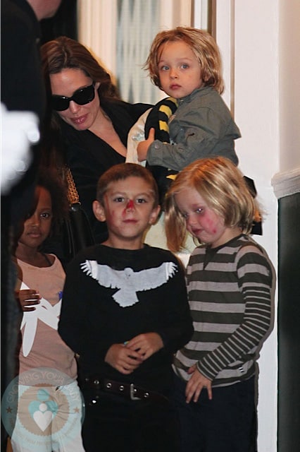 Angelina Jolie Gwen Stefani playdate