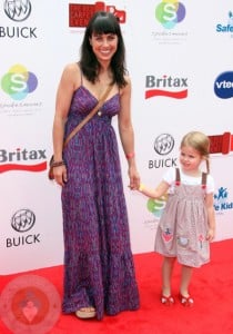 Constance Zimmer and daughter Coco