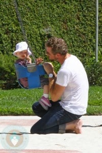 Eric and Billie Dane at the park