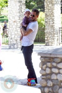 Eric and Billie Dane at the park