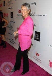 Jamie Lee Curtis at the Pink Party