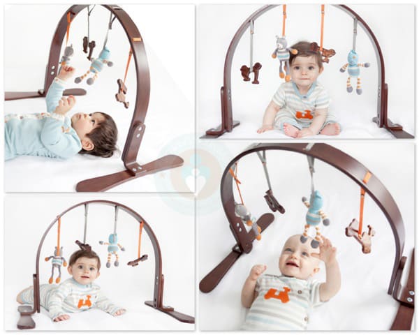 Finn + Emma Wooden Play Gym