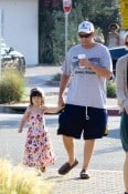 Adam Sandler with his daughter Sunny