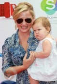 Jessica Capshaw and daughter Eve Gavigan