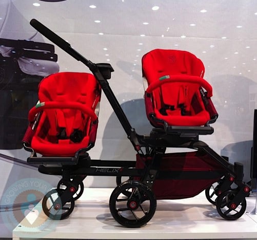 helix double stroller