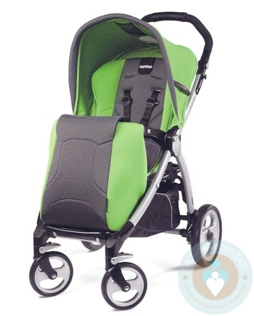 peg perego stroller green