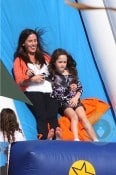 Soleil Moon Frye with daughter Poet at Mr