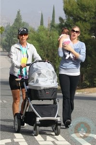 Victoria Prince out with daughter Jordan