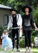 Katherine Heigl with husband Josh Kelley and daughter Naleigh