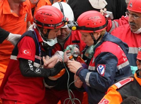 Baby rescued Turkey Earthquake