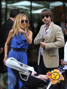 Rachel Zoe and Roger Berman in Paris